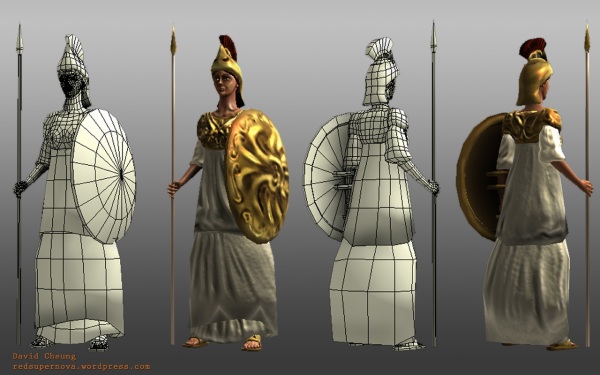 3D Character - Athena